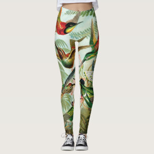 Leggings Hummingbirds par Ernst Haeckel