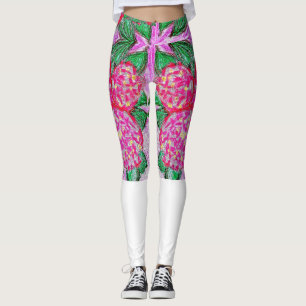 Leggings Hydrangeas