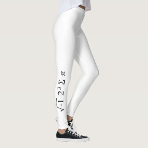 Leggings i 8 sum pi - J'ai mangé une tarte - Funny Math For