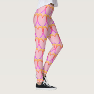 Leggings I luv rose /Compression Fit