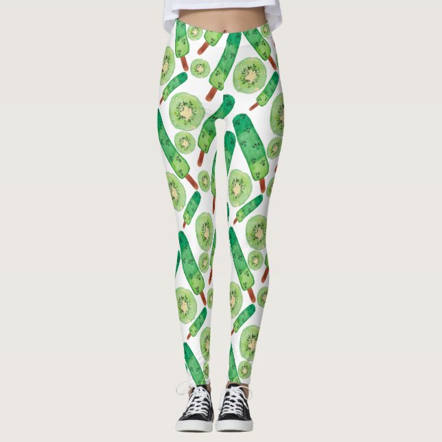 Leggings Ice cream pattern | Lollies pattern | lollipop 3 (Devant)