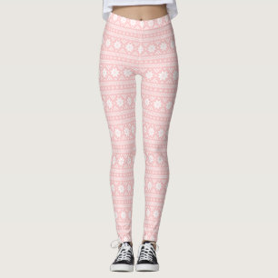 Leggings Île claire rose pâle
