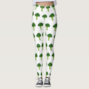 Leggings Illustration de Broccoli