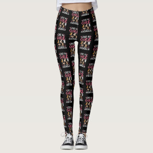 Leggings Illustration de chat minimaliste mignonne pour ama