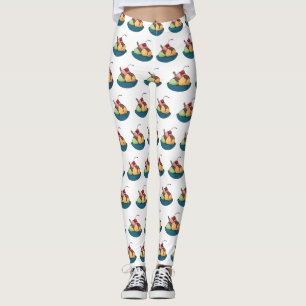 Leggings Illustration de crème glacée