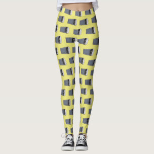 Leggings Illustration de dessin sur micro-ondes