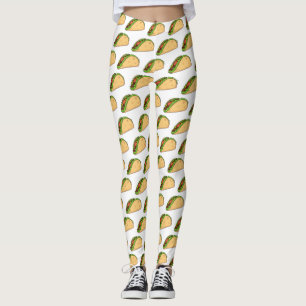Leggings Illustration de dessin sur Taco