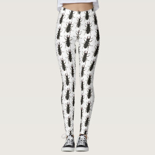 Leggings Illustration de l'insecte du dendroctone du pin