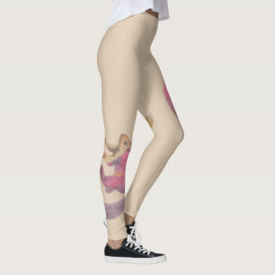 Leggings Illustration de l'oeuvre d'écureuil géant Malabar