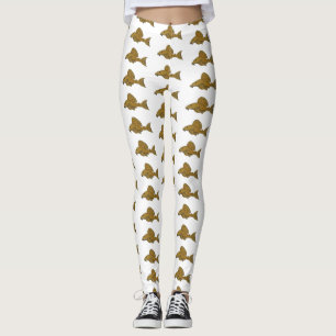 Leggings Illustration de poisson Pleco