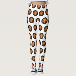 Leggings Illustration de poulet rôti