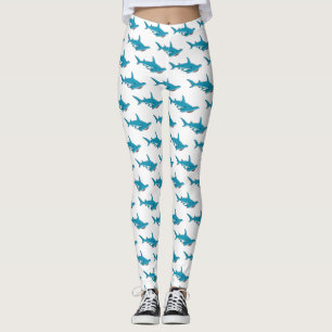 Leggings Illustration de requin marteau