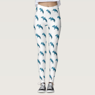 Leggings Illustration de requin marteau