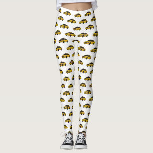 Leggings Illustration de taxi