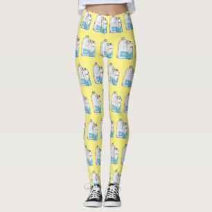 Leggings Illustration du lait