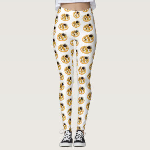 Leggings Illustration du porte-monnaie thaïlandais de creve
