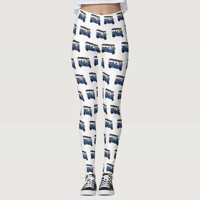Leggings Illustration Tuk tuk (Devant)