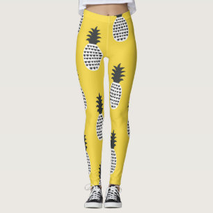 Leggings Illustration vintage sans couture amusante à l'ana