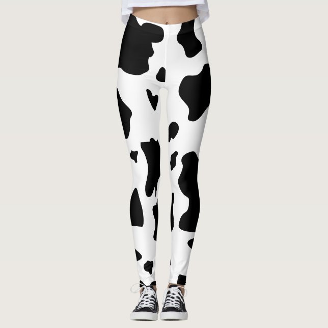 Leggings Impression de la vache (Devant)