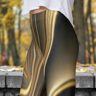 Leggings Impression en laiton moulé lisse