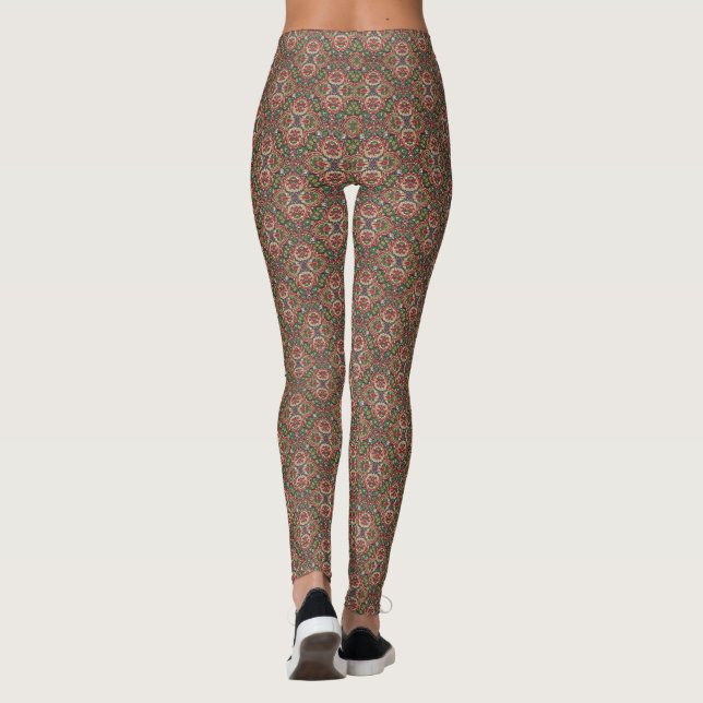 Leggings Impression indienne (Dos)