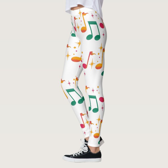 Leggings Impression musicale (Gauche)