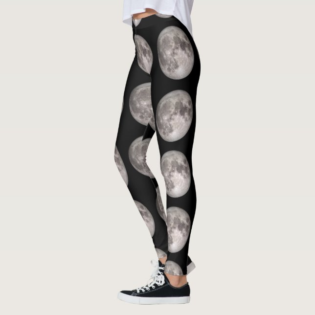 Leggings Impression pleine lune (Gauche)