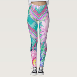 Leggings Impression Tribal Aztec