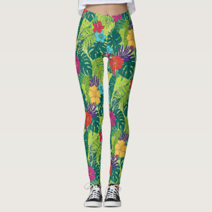 Leggings Impression Vibrations d'Île
