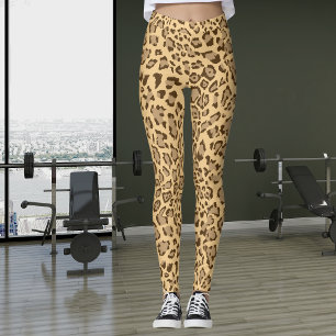 Leggings Imprimer Cheetah Exotique