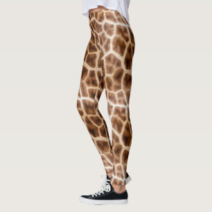 Leggings Imprimer Giraffe Safari