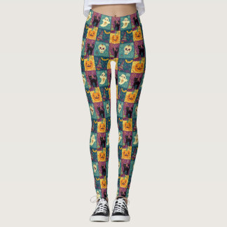 Leggings Imprimer le modèle Halloween