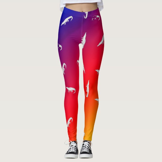 Leggings imprimés crocodile (Devant)