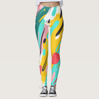 Leggings Imprimés de Partout