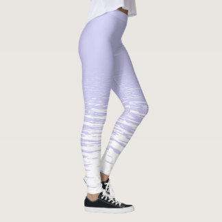 Leggings in light lavender shades