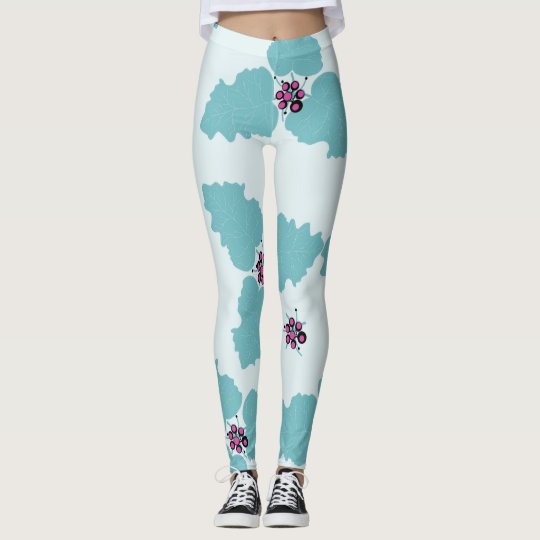Leggings in Sleepy Leaf