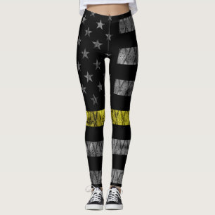 Leggings Indicateur de ligne jaune mince du distributeur