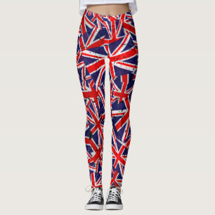 Leggings Indicateur Union Jack Drapeau du Royaume-Uni D