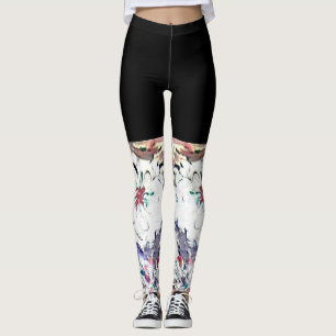 Leggings Indigo et noir