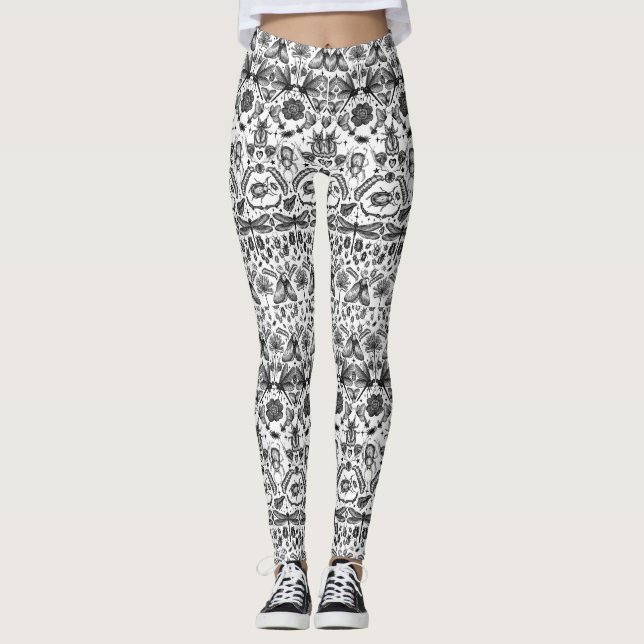 Leggings Insectes et bogues (Devant)