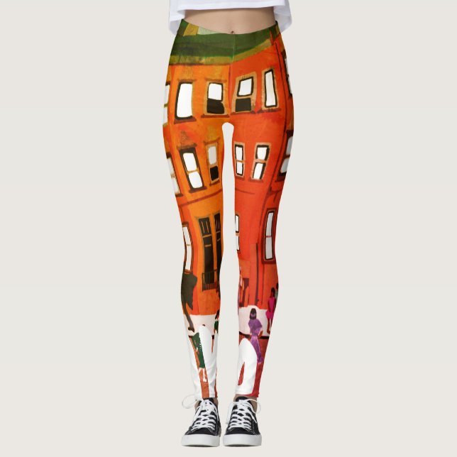 Leggings inspirés de Harlem (Devant)
