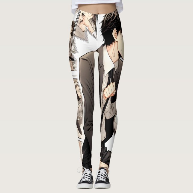 Leggings inspirés du manga (Devant)