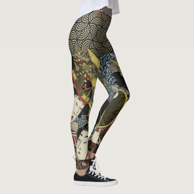 Leggings Interprètes japonais de cour impériale (Droite)