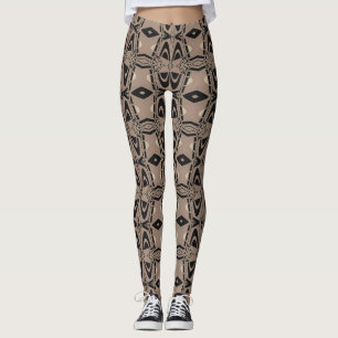 Leggings Inverse de boîte de Contempo