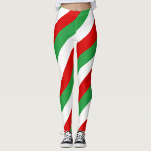 Leggings Iran - Couleurs du drapeau national diagonales