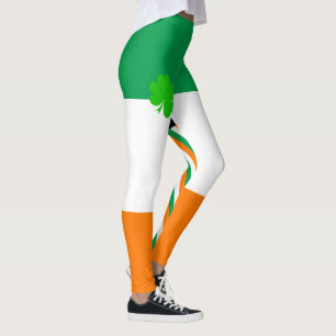 Leggings Irlande & Shamrock, Irish Flag mode / sport