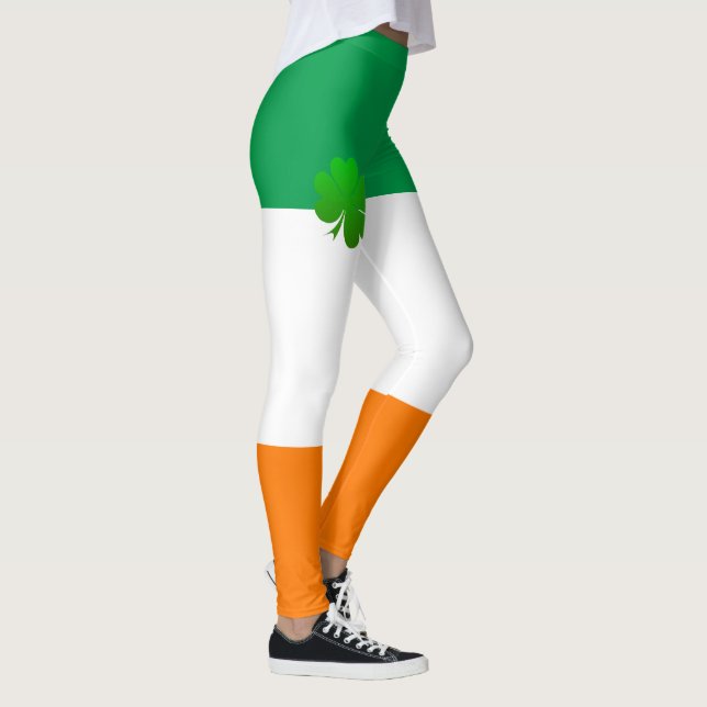 Leggings Irlande & Shamrock, Irish Flag mode / sport (Droite)