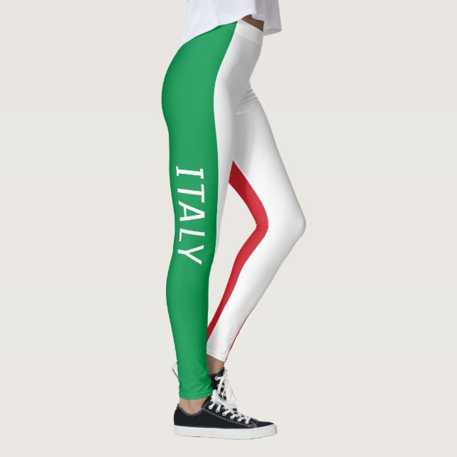 Leggings Italie Style drapeau national (Droite)
