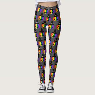 Leggings Jack-O'-Lantern Fierté LGBT+