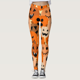 Leggings Jack-o-Lanterns